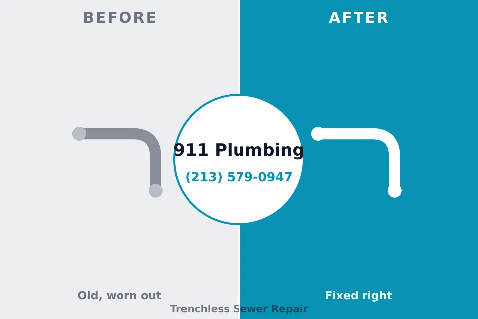 Before and after: plumbing company Clarkston, WA